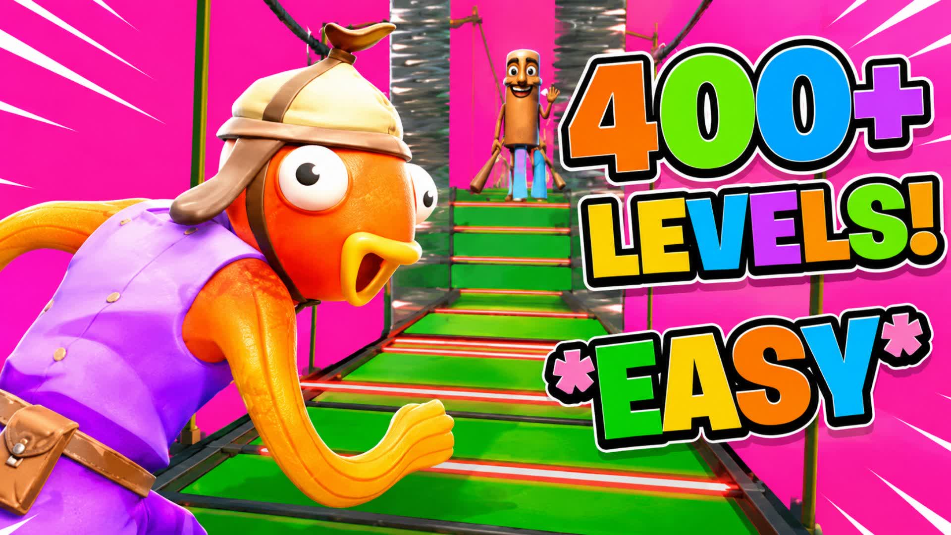 PARKOUR DEATHRUN BRAINROT 400+  🤣 — Fortnite Creative map
