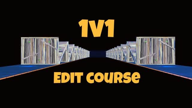 1v1 Edit Course — Fortnite Creative map cover art