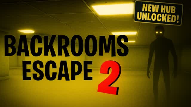 BACKROOMS ESCAPE 2 — Fortnite Creative map cover art