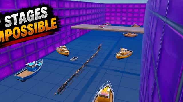 Parkour 9stage|code:1470 — Fortnite Creative map