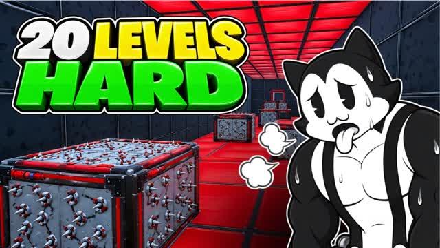 HARD PARKOUR + 20 LEVELS DEATHRUN 6301 — Fortnite Creative map