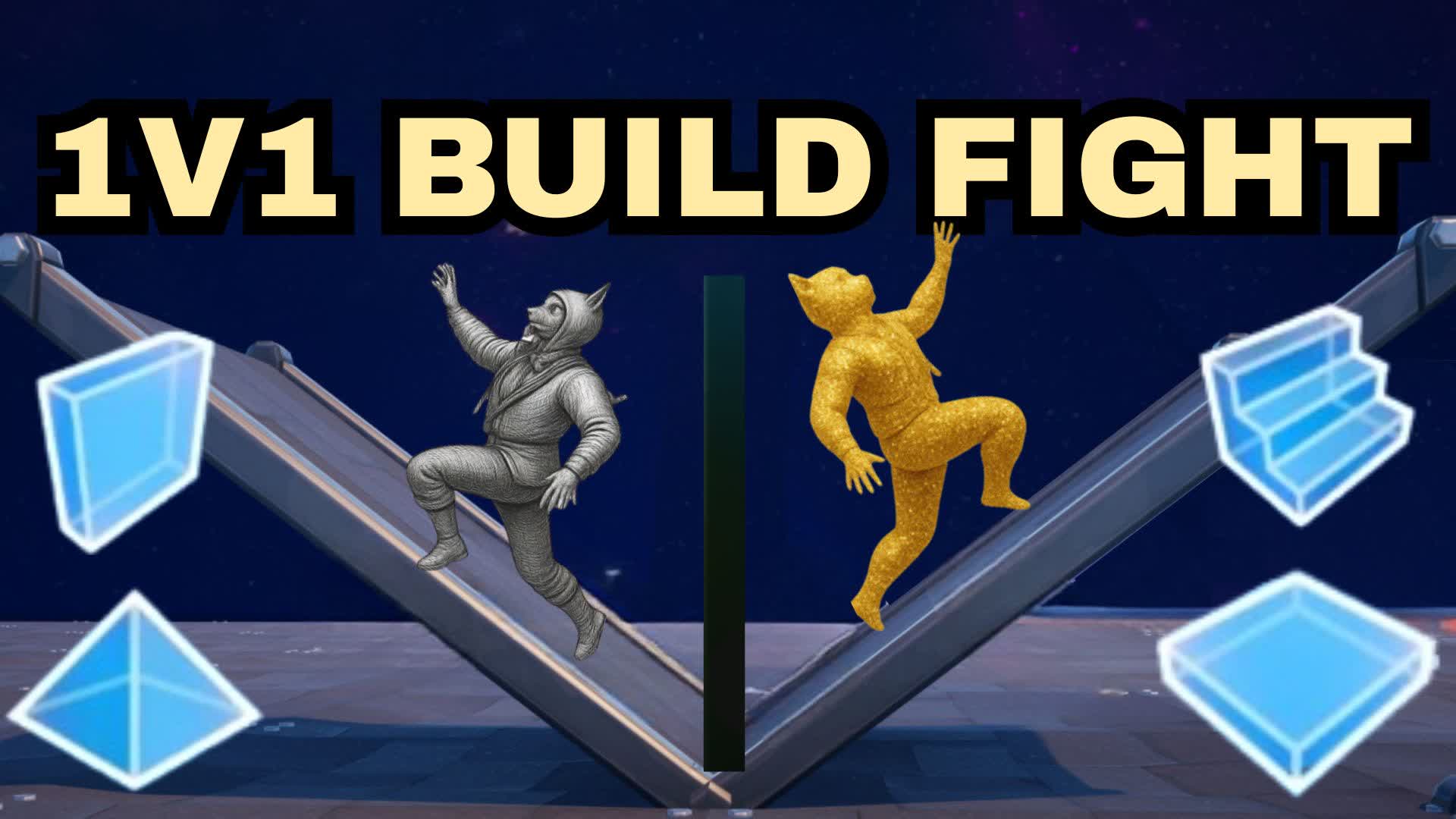 The 1v1 build fight with build — Fortnite Creative map