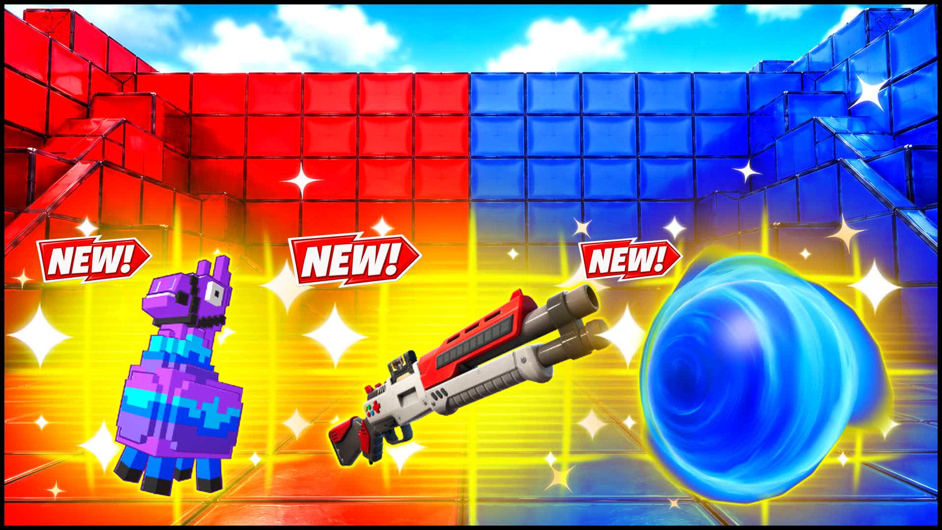 RED VS BLUE SOFTSHINE 🔴🔵 — Fortnite Creative map