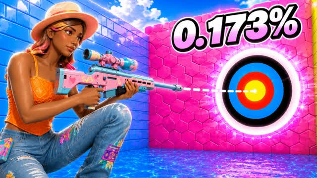 🎁 YH PRESENT MEGA TRICKSHOT PARKOUR🎯🔥 — Fortnite Creative map