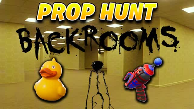 Backrooms Prop Hunt🕳️ — Fortnite Creative map cover art