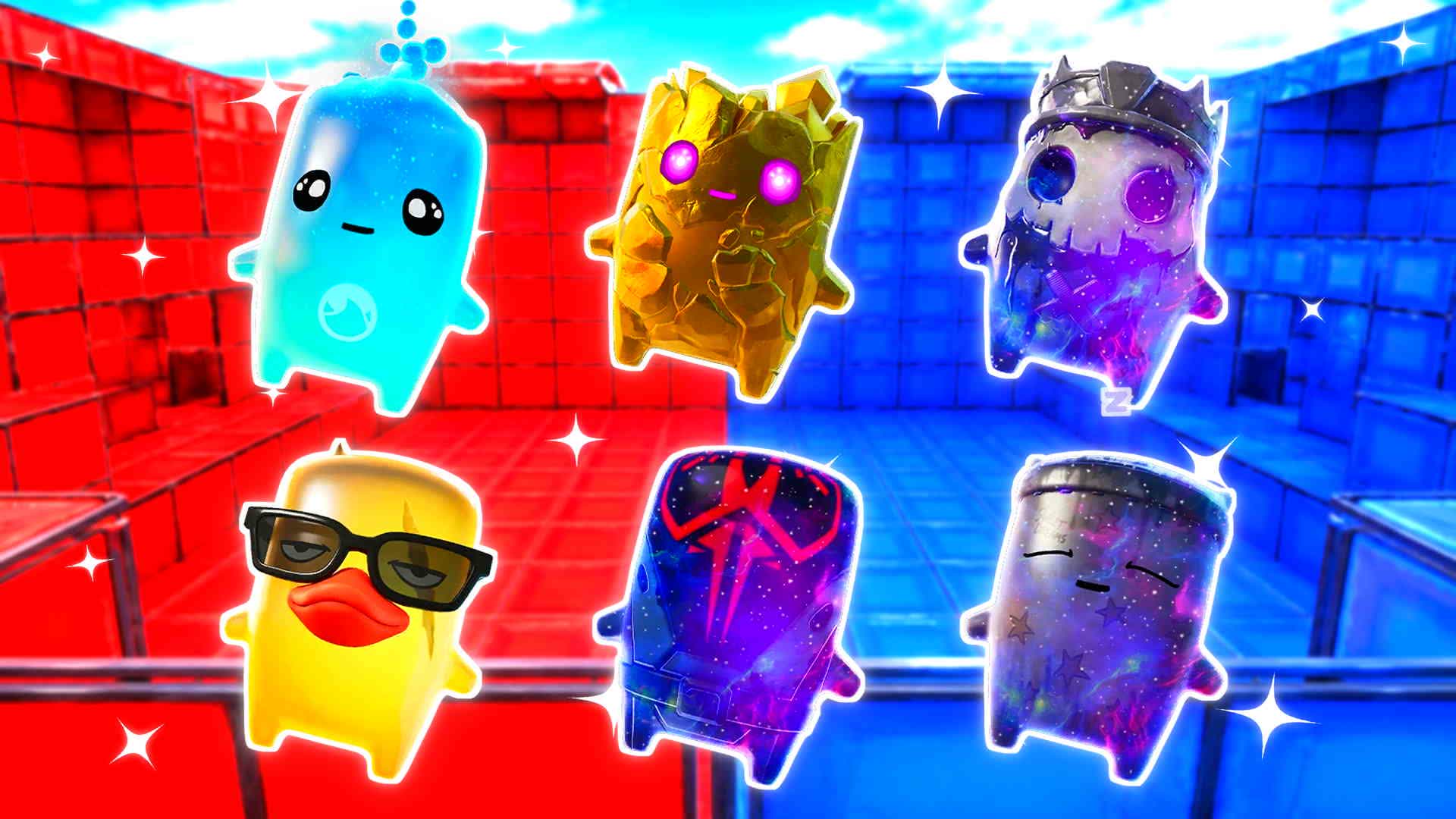 RED VS BLUE ALLIANCE PULSE 🔴🔵 — Fortnite Creative map