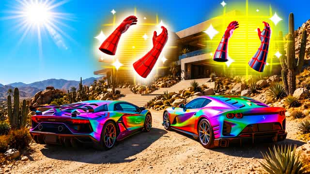 SPORT DRIVE FUN VEHICLES — Fortnite Creative map cover art