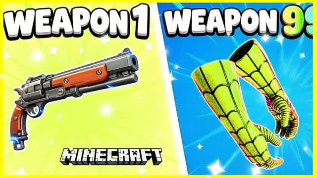 GUN GAME MC AMAZING SPIDERS CITY 🚗 — Fortnite Creative map