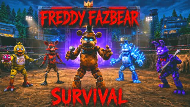 FREDDY SURVIVALL ARENA — Fortnite Creative map