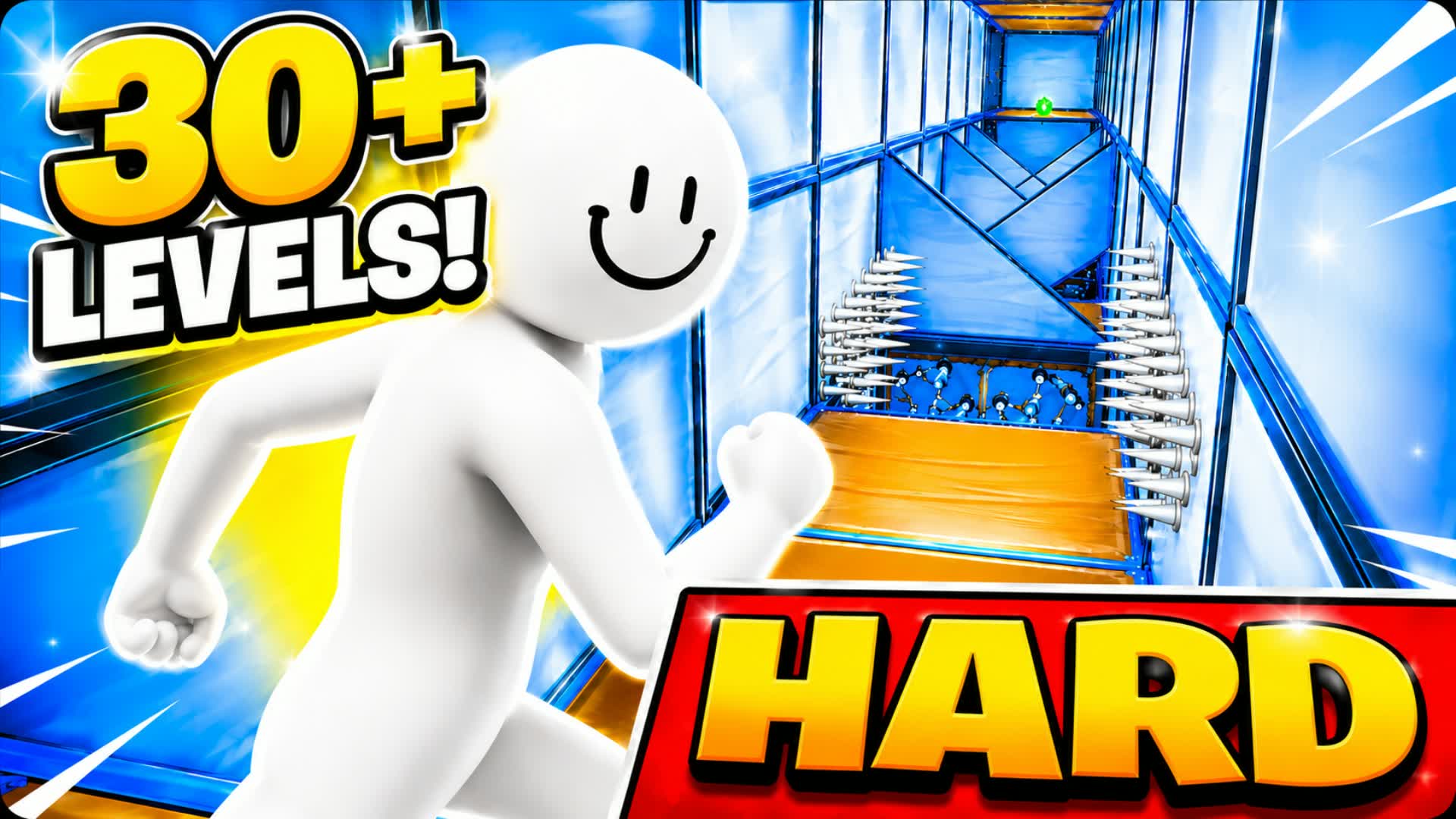 ✨+30 Levels Hard [parkour] — Fortnite Creative map