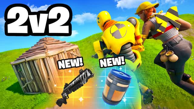 GRAND SUPER BOXFIGHT 2v2 🎯 — Fortnite Creative map