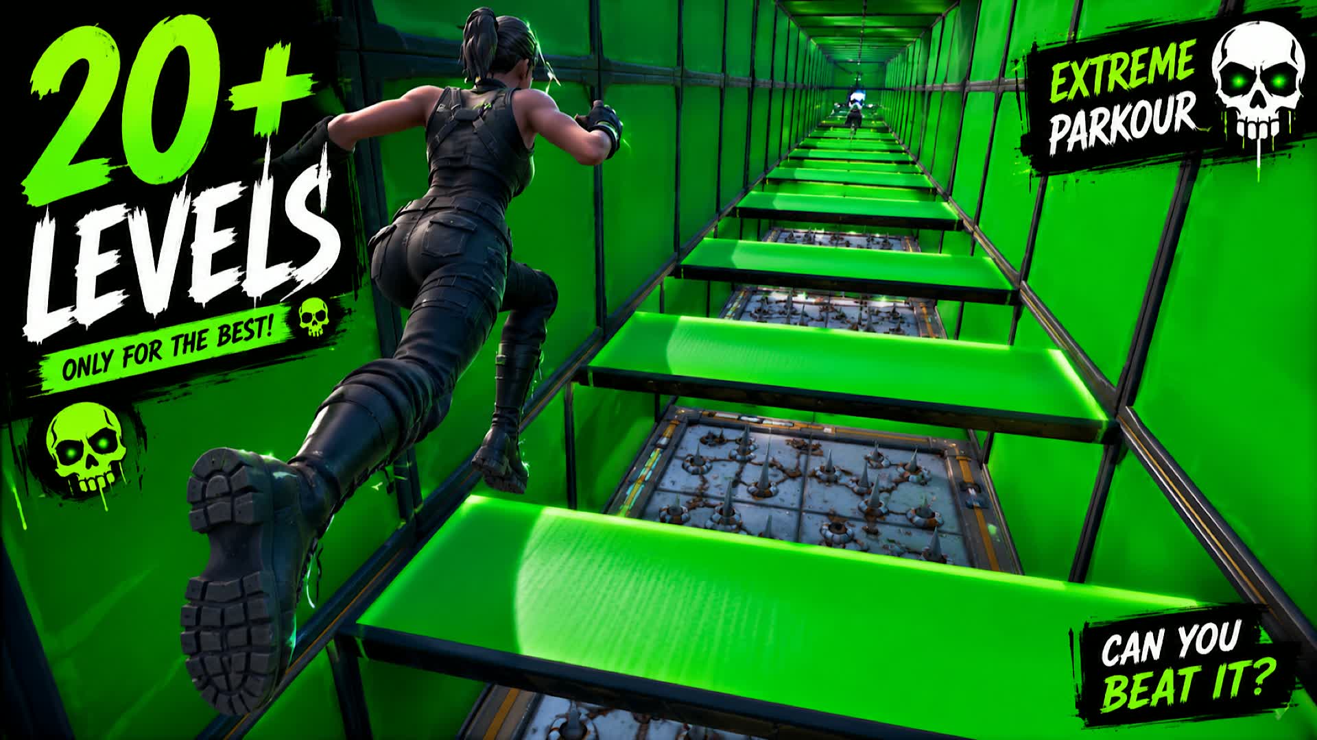 RAGE PARKOUR 20+    [4046] — Fortnite Creative map