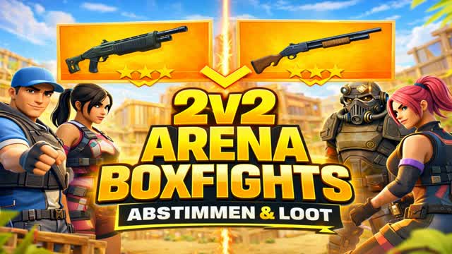 2V2 ARENA CHAOS 🔥 — Fortnite Creative map