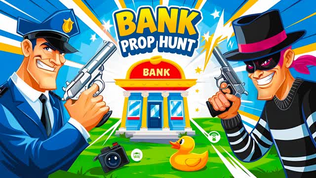 BANK PROP HUNT 💰 — Fortnite Creative map