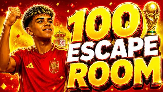 100 SOCCER ESCAPE ROOM⚽ — Fortnite Creative map