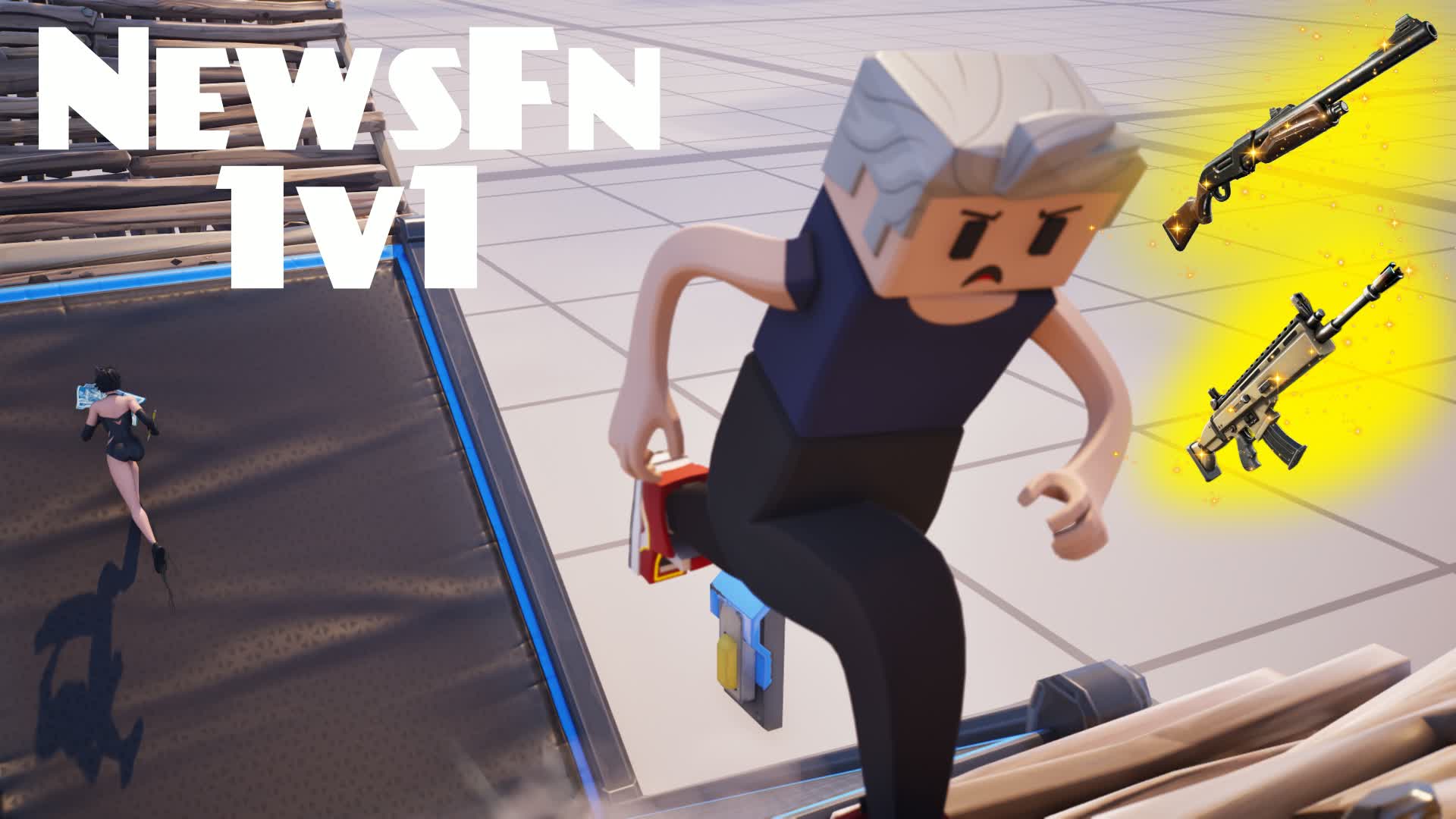 Newsfn 1v1 — Fortnite Creative map