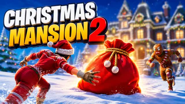 🎄 CHRISTMAS MANSION 2 TYCOON 🎁 — Fortnite Creative map