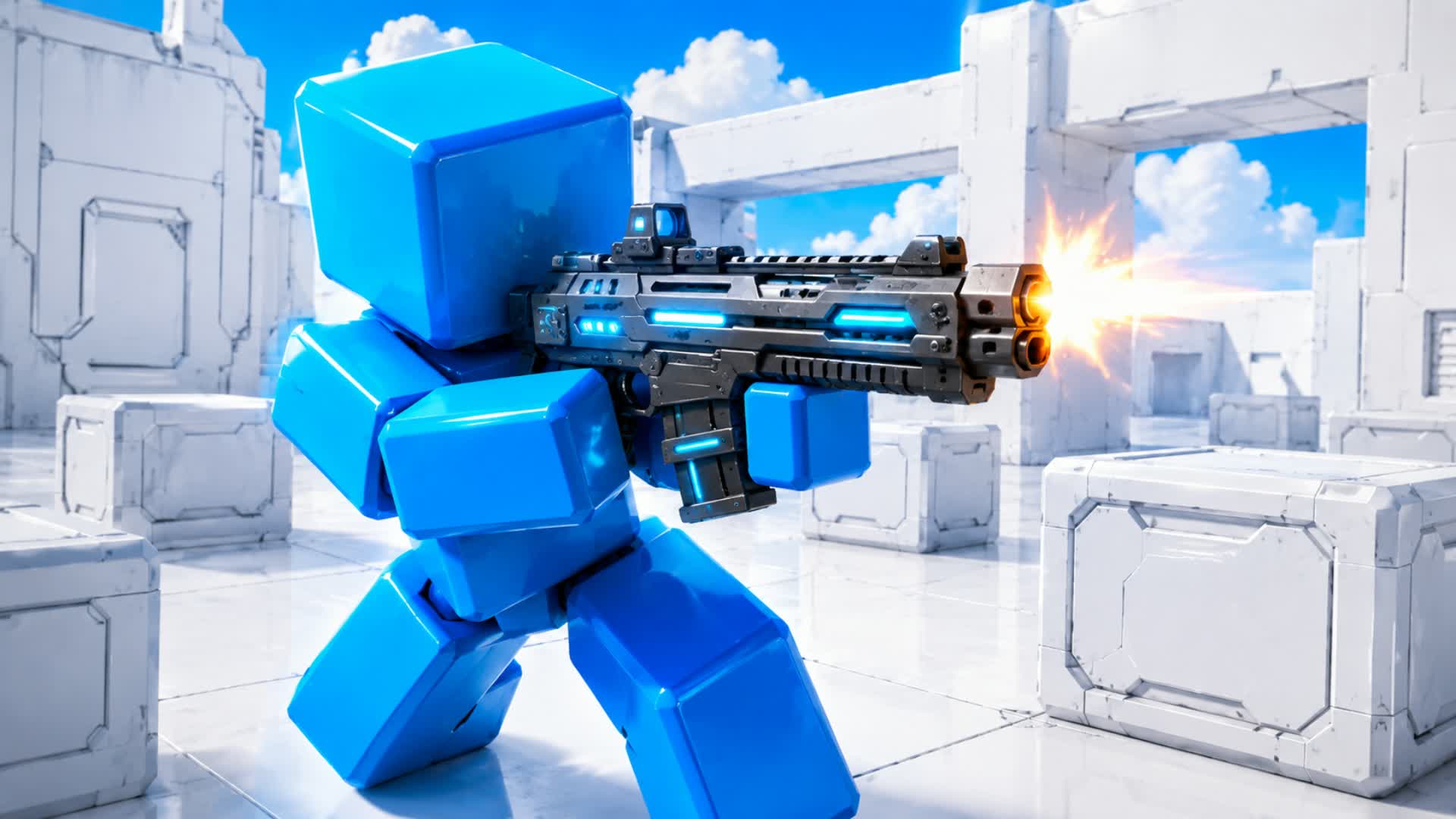 RED VS BLUE 🔴🔵 RIVALS UNC BATTLE — Fortnite Creative map