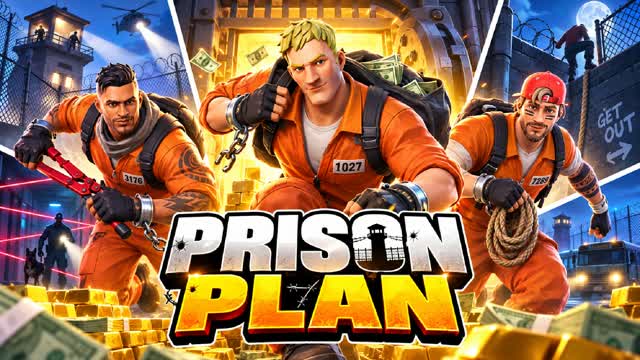 PRISON PLAN [ROGUELIKE] — Fortnite Creative map