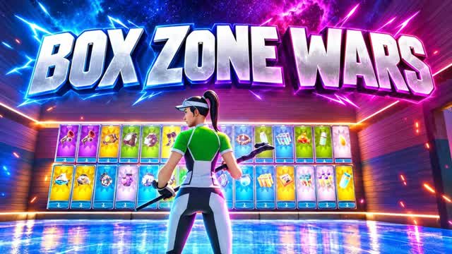 Box Zone Wars Zéro Construction — Fortnite Creative map