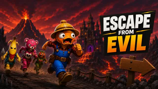 Escape From Evil [Roguelike] — Fortnite Creative map