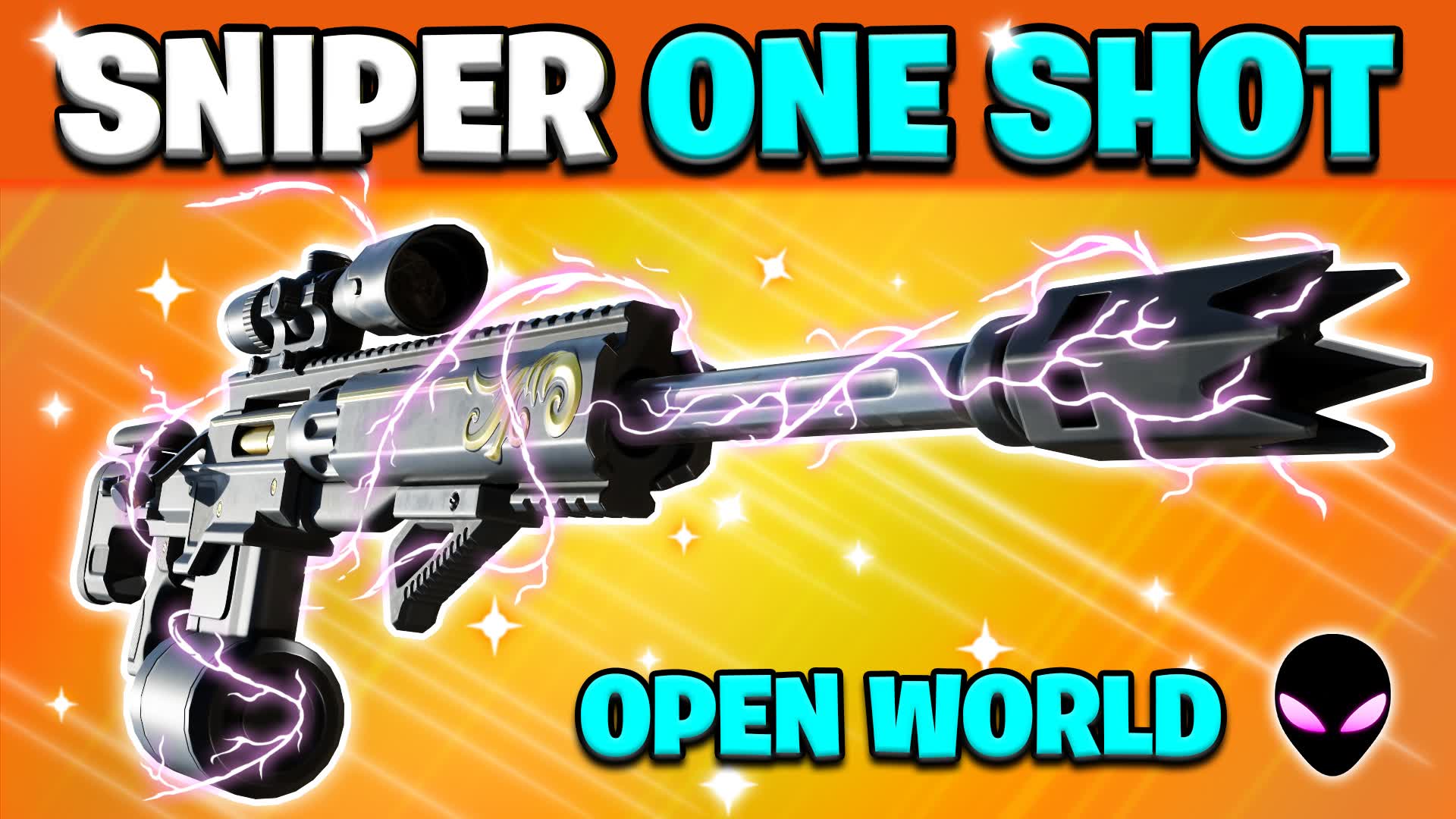 SNIPER OPEN WORLD 🎯 ONE SHOT — Fortnite Creative map
