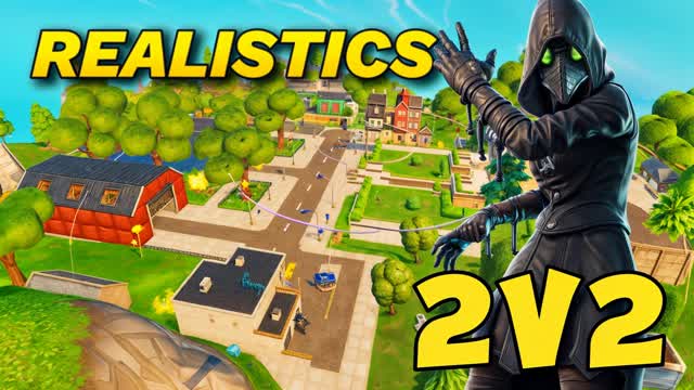 REALISTICS 2V2 — Fortnite Creative map