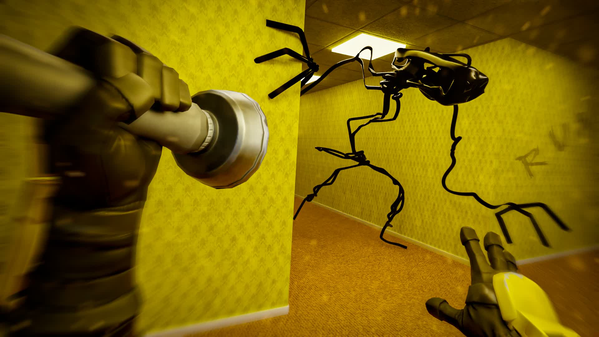 ESCAPE THE BACKROOMS [HORROR] — Fortnite Creative map