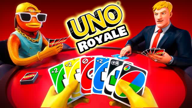 UNO Royale [Board Game] — Fortnite Creative map cover art