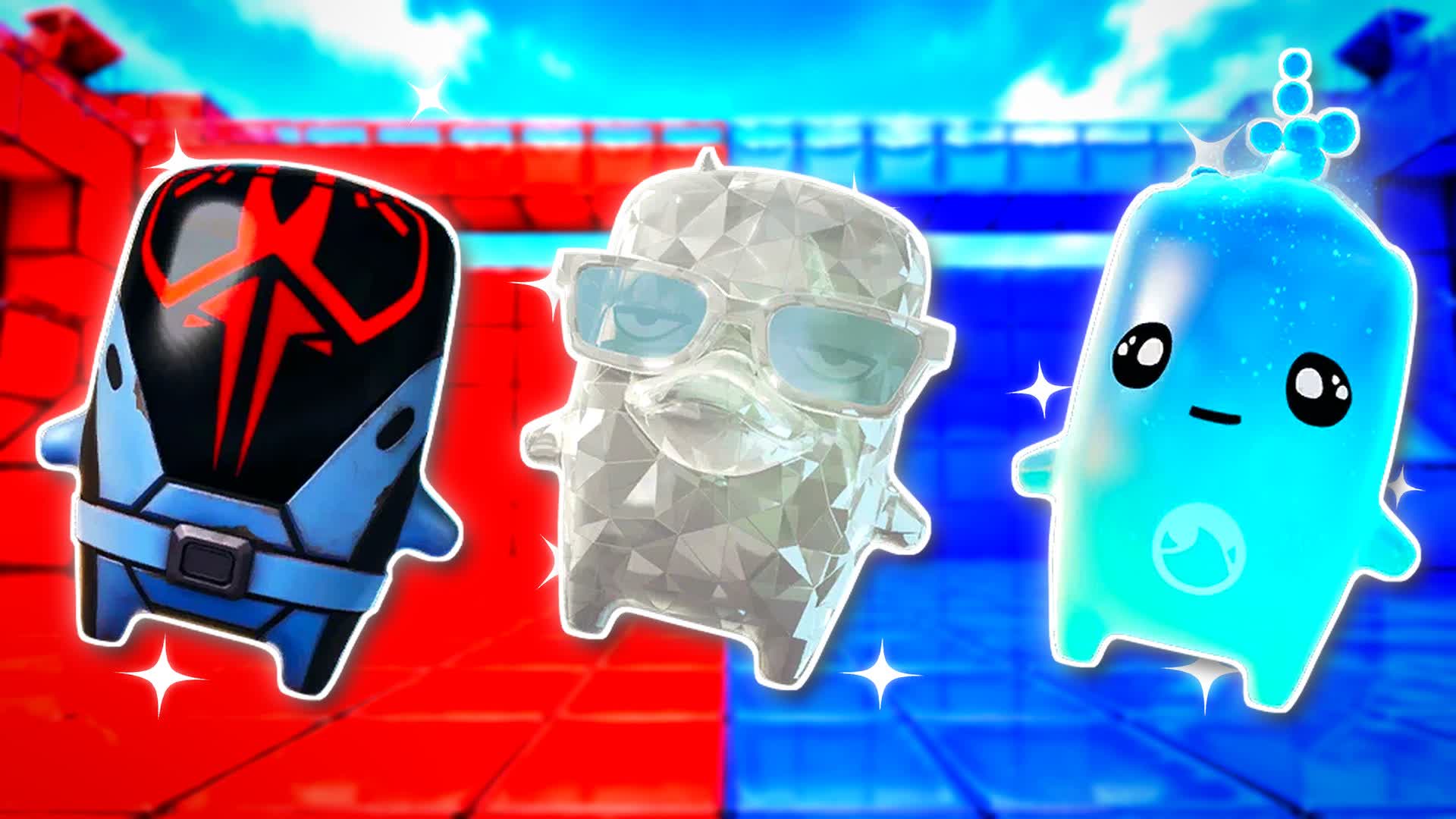 RED VS BLUE QUICK BOLT 🔴🔵 — Fortnite Creative map