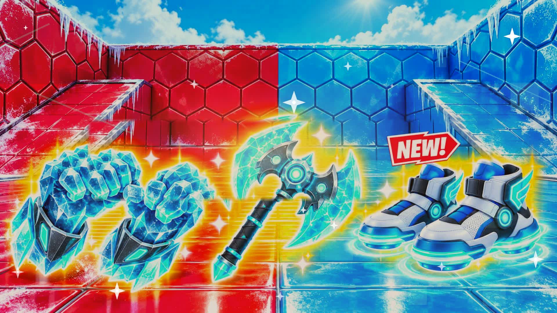 [][[SPIDER-MAN SONIC Blast 🔴🔵 — Fortnite Creative map