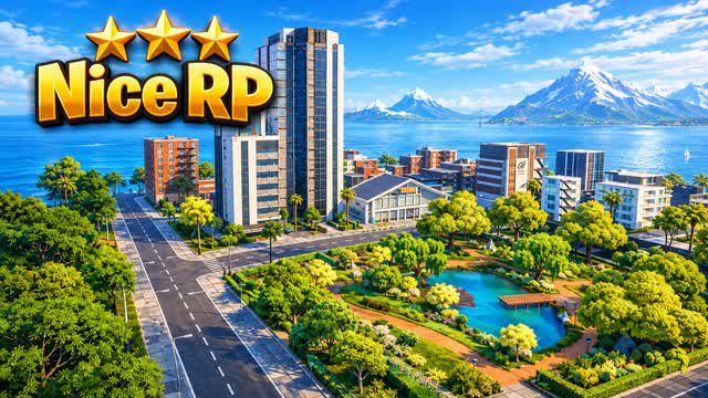 NEW NICE RP — Fortnite Creative map