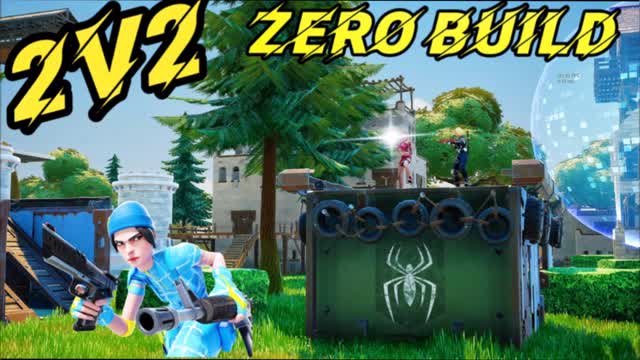 Zero Build Zone Wars — Fortnite Creative map cover art
