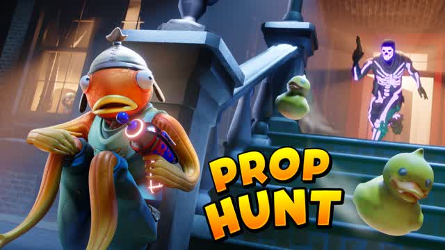 Horror House Prop Hunt — Fortnite Creative map