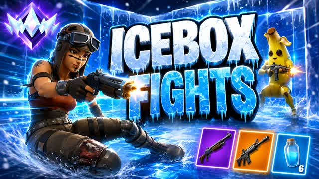 IceBox Fights — Fortnite Creative map