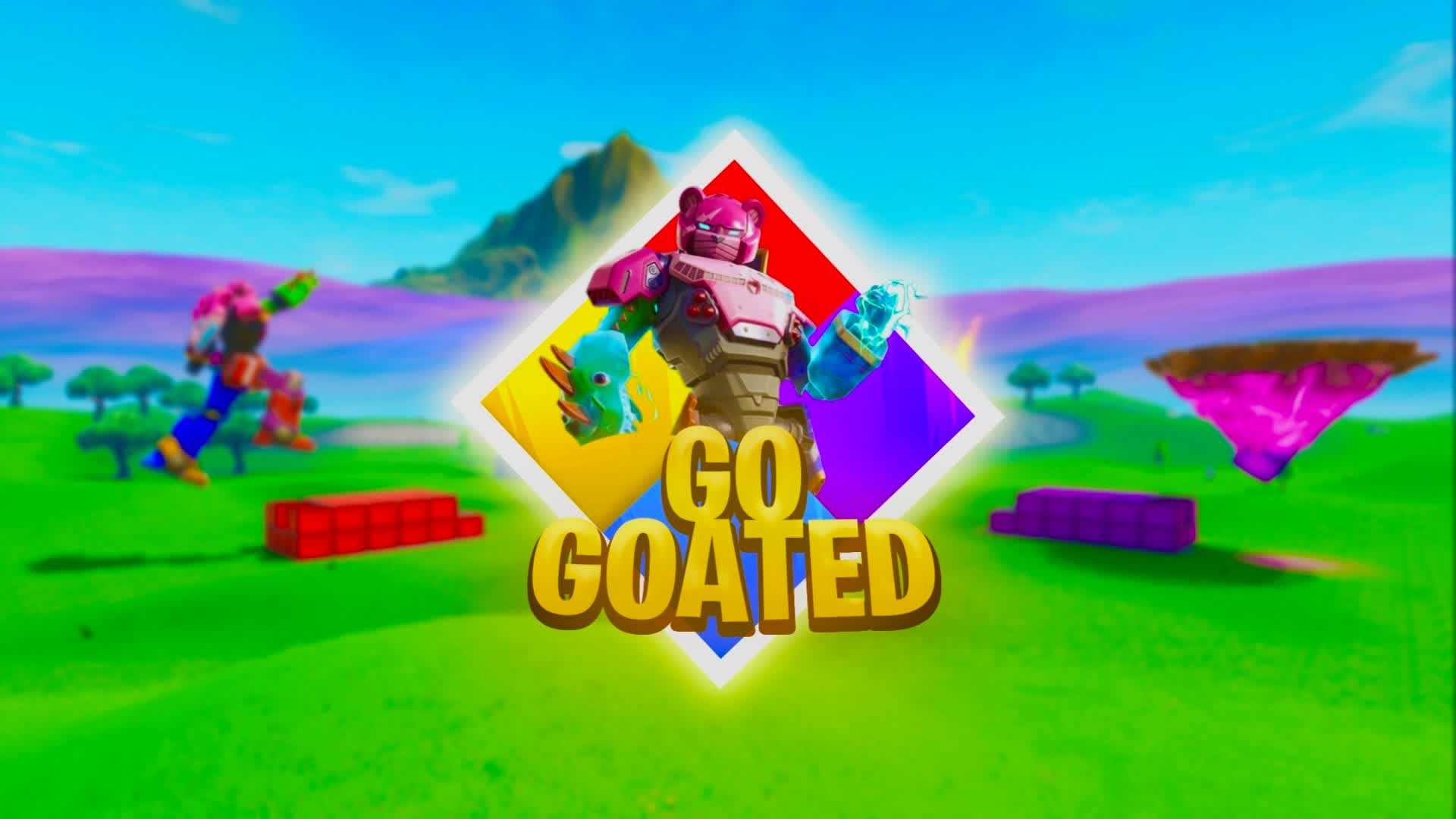 GO GOATED! OG ZONE WARS🐐 *UPDATED* — Fortnite Creative map
