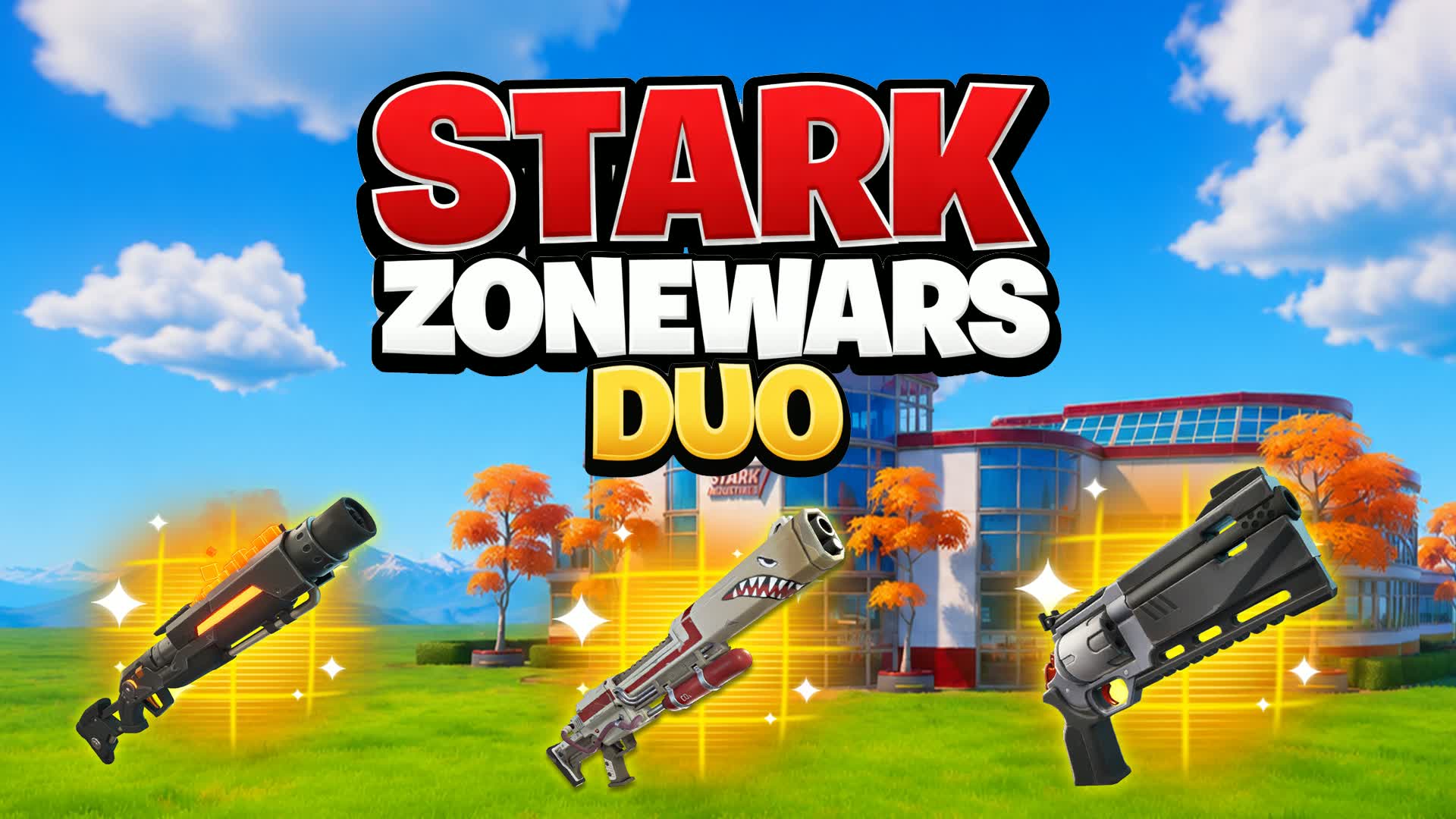 STARK ZONE WARS [DUO ENDGAME] ⭐ — Fortnite Creative map