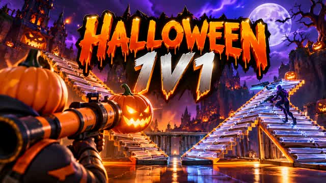 1v1 Halloween — Fortnite Creative map cover art