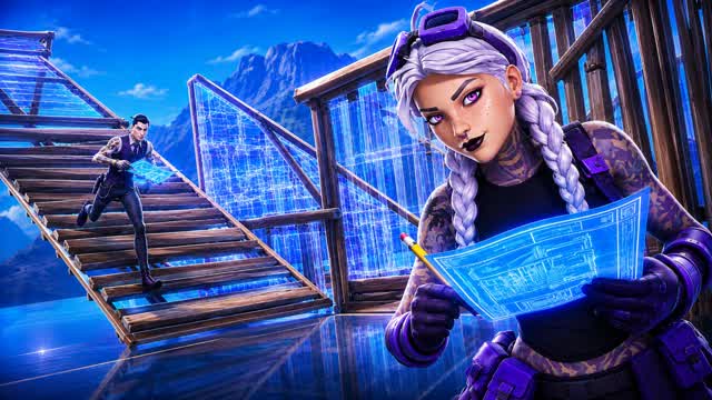 RIFTLINE 1V1 ⚡ — Fortnite Creative map