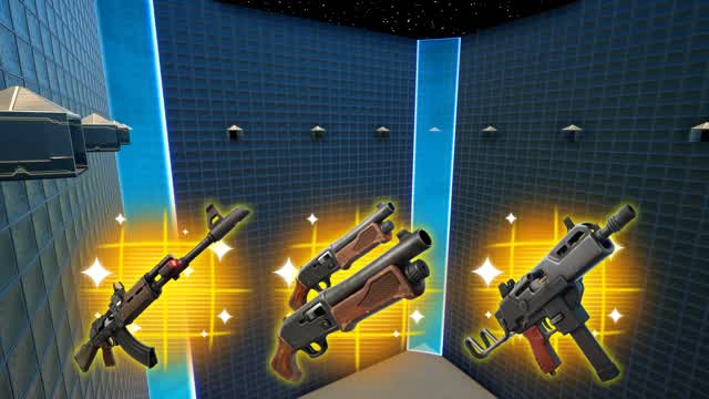 1v1v1 Zone Wars Box Fight Free For All — Fortnite Creative map cover art