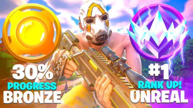 ONE SHOT (RANK) — Fortnite Creative map cover art