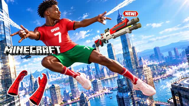 SPIDERS CITY CR7 ELITE GAME 🚗 — Fortnite Creative map