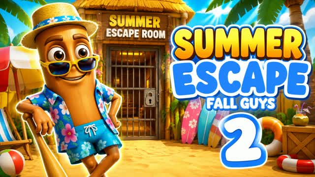 ESCAPE SUMMER FALL GUYS — Fortnite Creative map