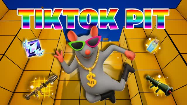 💃Titok Pit 🐀 - FREE FOR ALL — Fortnite Creative map