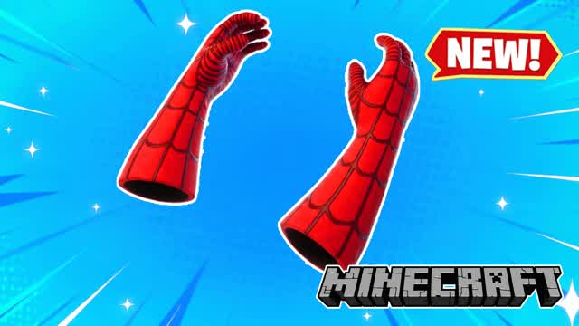 BRONZE SPIDER-MAN RED VS BLUE 🔴🔵 — Fortnite Creative map cover art