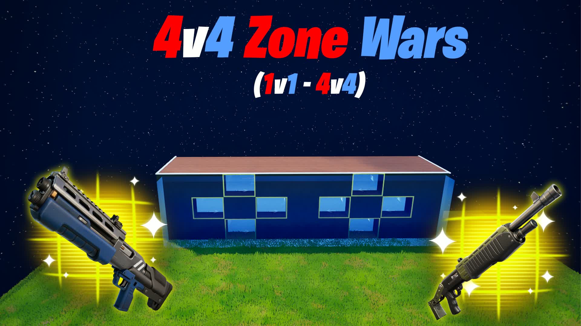 Sweety Zone Wars 4v4 — Fortnite Creative map