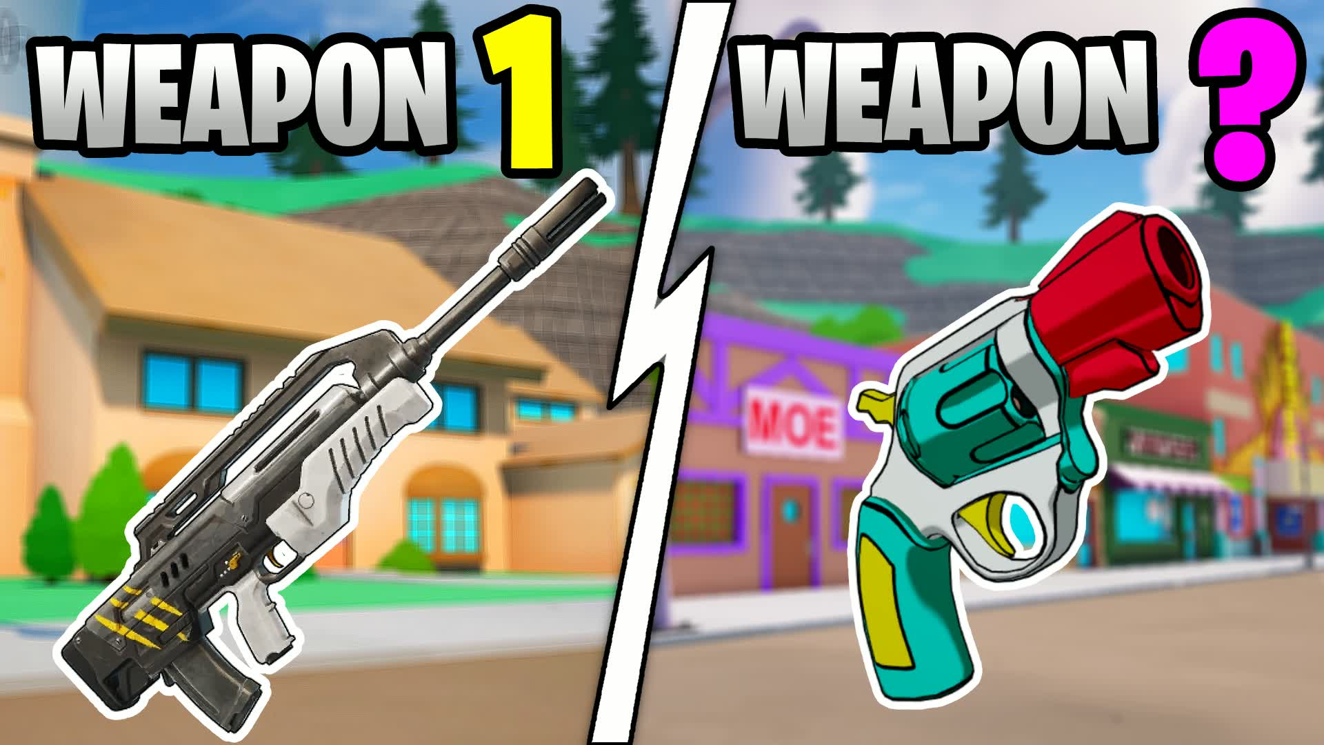 GUN GAME (SIMPSON EDITION) — Fortnite Creative map