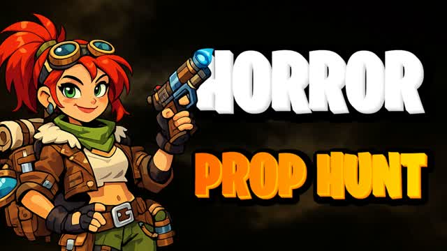 Halloween Prop Hunt [Horror] — Fortnite Creative map