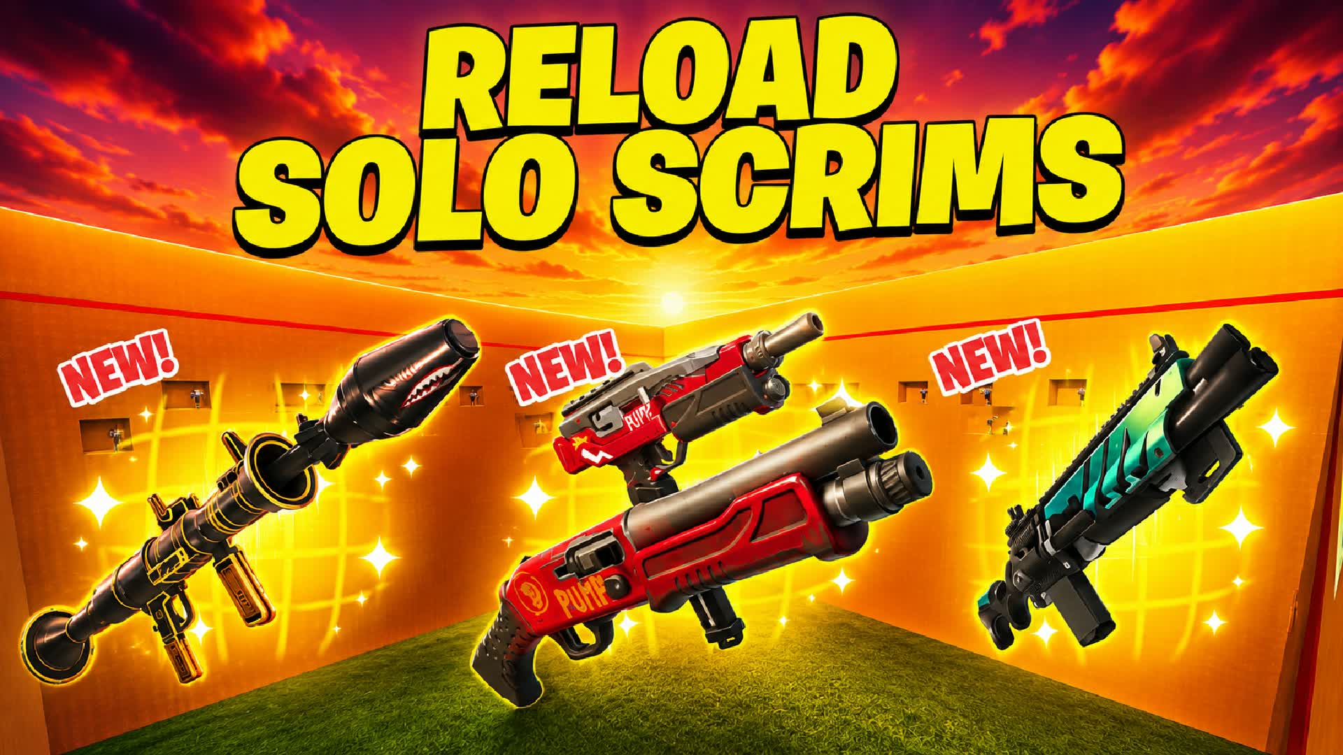 👑سكرمز (سكرمز SOLO SCRIMS RELOAD👑Pro — Fortnite Creative map