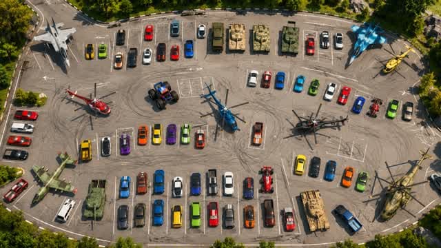 PARKING FFA — Fortnite Creative map